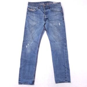 Diesel Braddom Slim Carrot Jeans 32x32 Blue